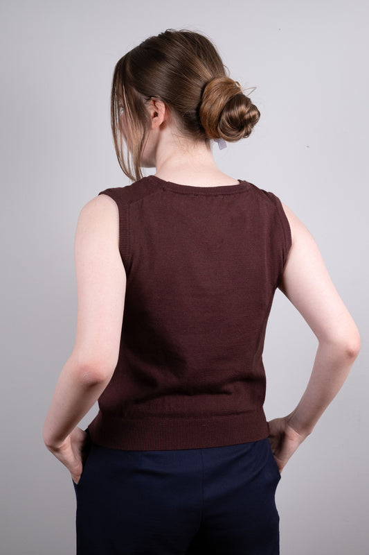 Kahverengi Triko Atlet